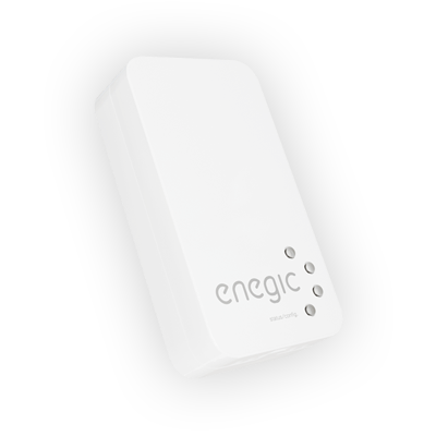 Enegic 16 mm virtasensoreilla + virtalähde