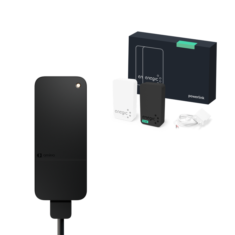 amina S - 14 kW 20A + Enegic HUB -kuormanhallinta HAN-portilla